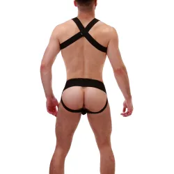 Barcode Berlin Harnais élastique Matt Noir